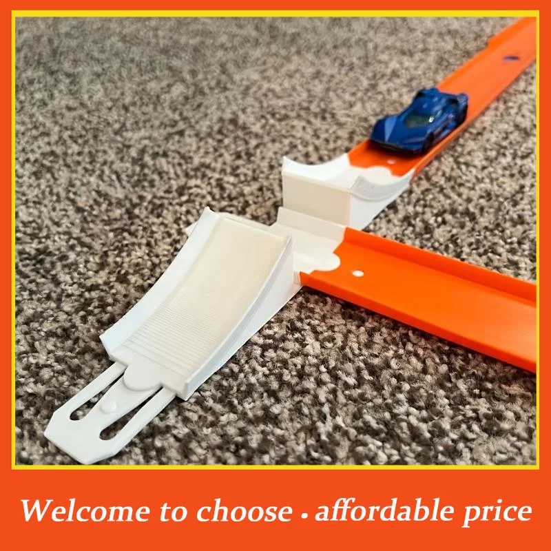 

New Double Cross Jump Track 1:64 Scale Model Cars Accessories Perfect For Both And Hobbyists Works With Most 1:64 Racing Tracks