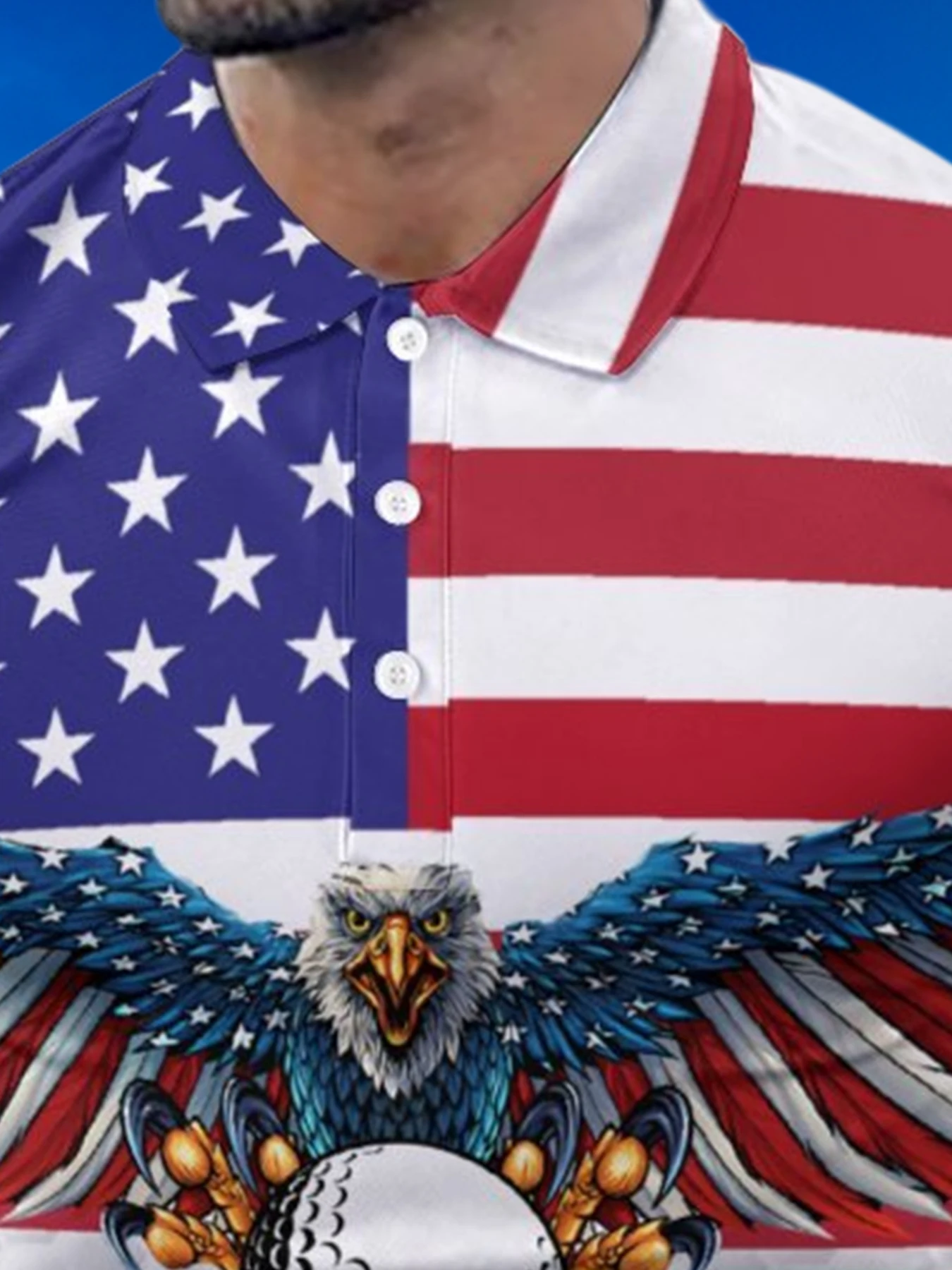 قميص بولو بياقة مطبوعة ثلاثية الأبعاد، بلوفر رجالي بأكمام قصيرة، مقاس كبير، ملابس رياضية كاجوال، موضة الصيف، مريح للتنفس