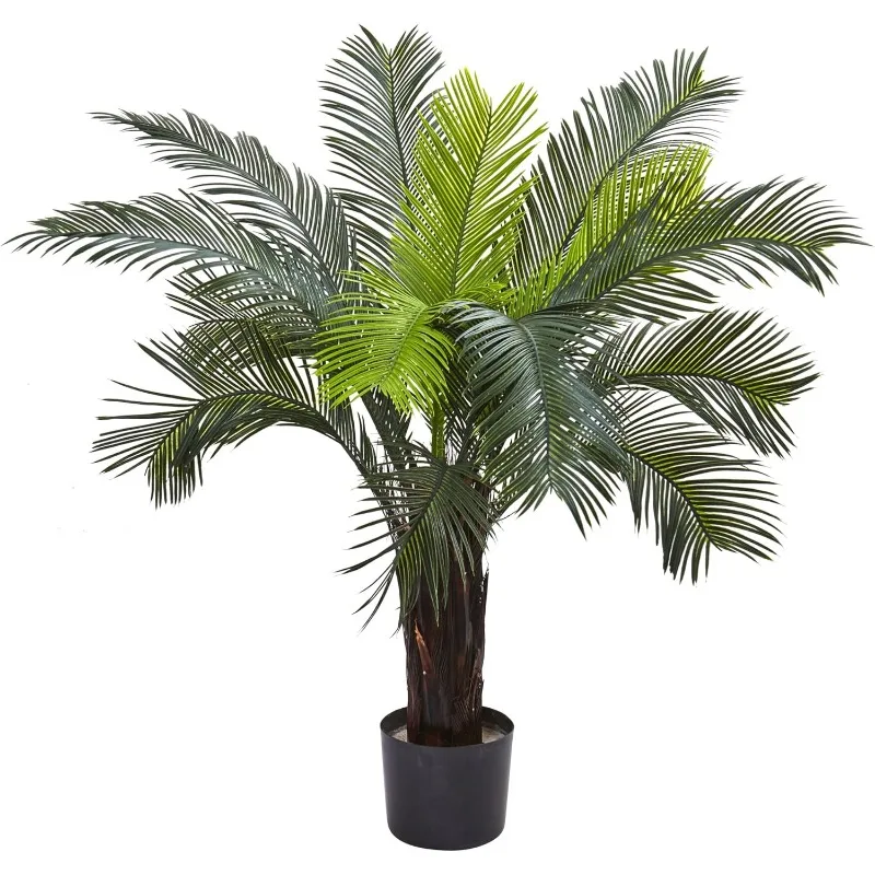 6817 Cycas Indoor/Outdoor UV Resistant Tree, 3',Green