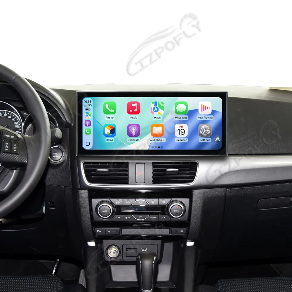 

Автомобильный радиоприемник Carplay 15,8 дюйма с сенсорным экраном для Mazda CX-5 2013-2015 Android15, GPS-навигация, мультимедийный плеер, головное устройство, авто
