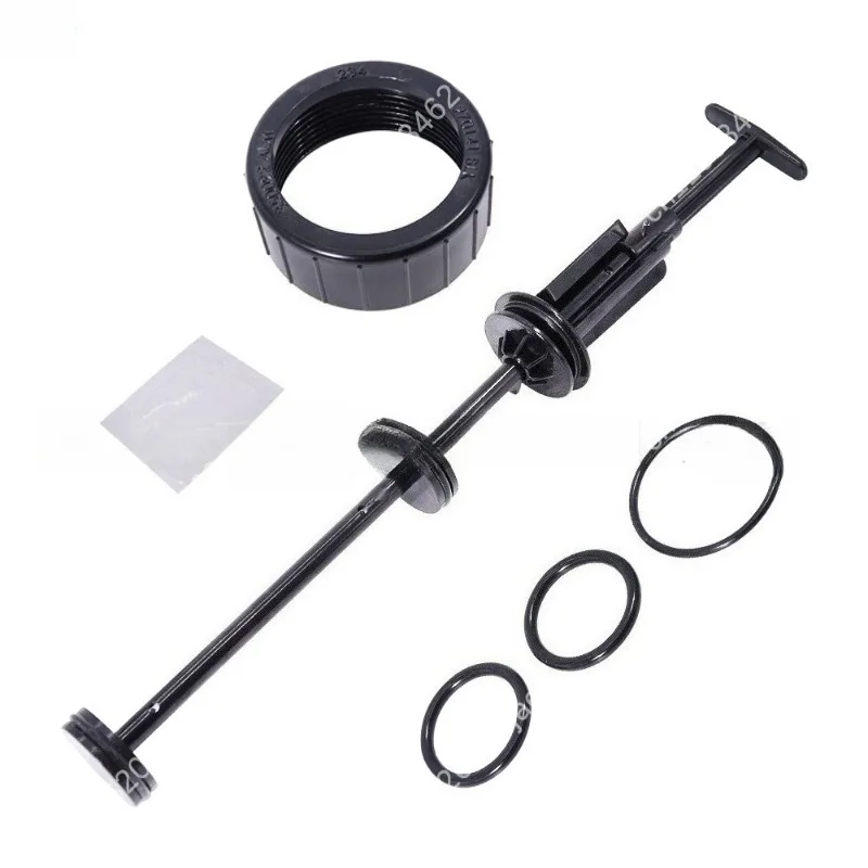 2 Inch Pool Valve Piston Shaft Assembly Replacement Kit for PVC Slide Backwash Valve with Handle Seals