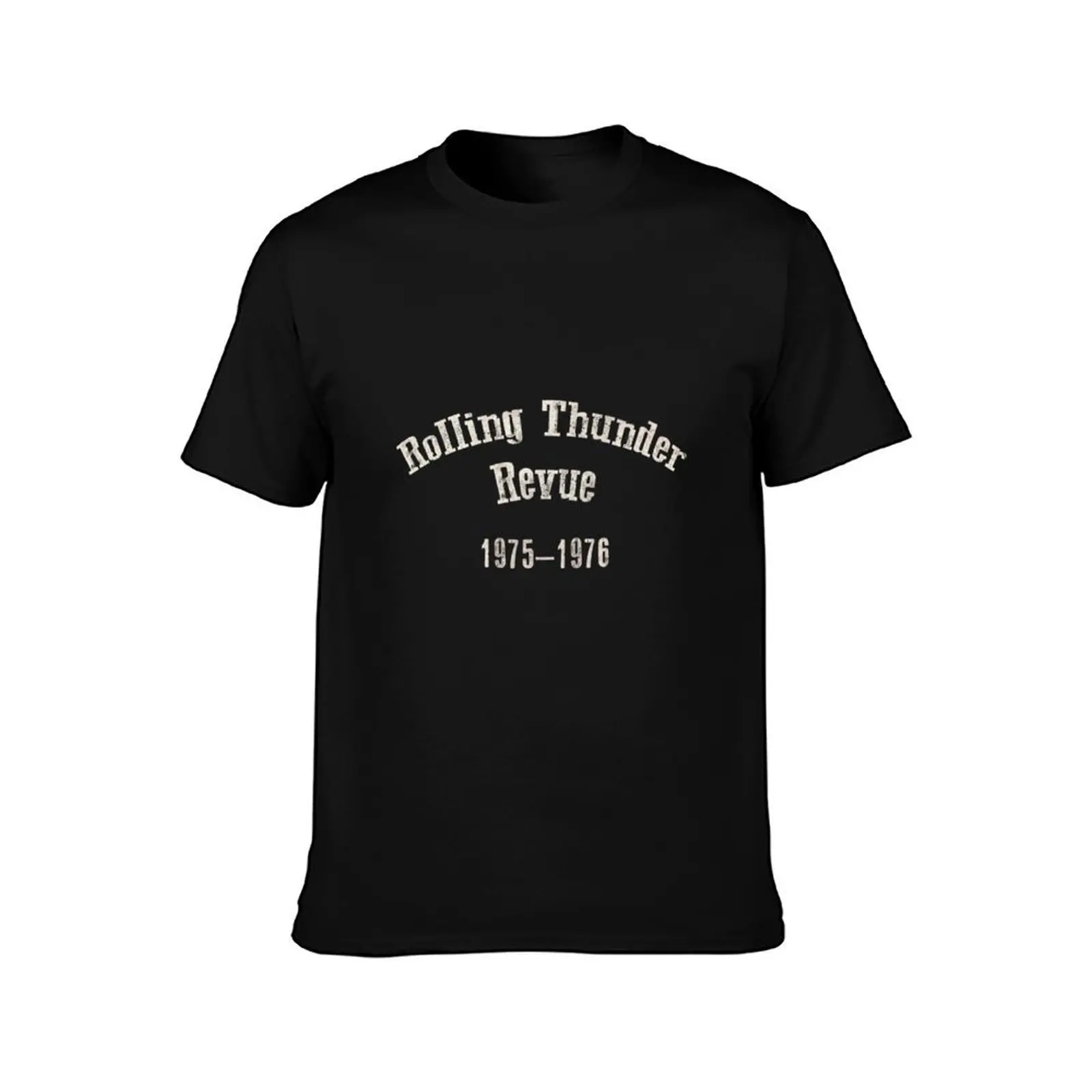 ROLLING THUNDER REVUE T-Shirt Large Size Loose Casual Tee