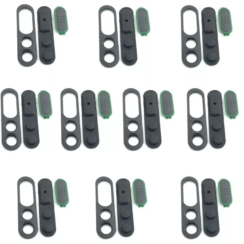 10pcs Launch Button Set Replace PTT Sealant Frame 3 Pieces Set for Motorola CP1200 CP1660 CP1300 EP350 Walkie Talkie