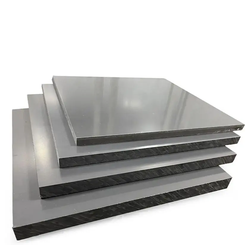 1 Stück 3-20mm graue PVC-Platte 300x400/x/x/x mm Kunststoff-Hartfaser platte – Detail 1