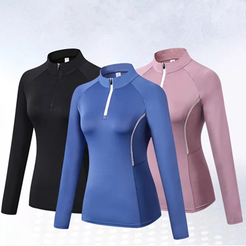 Horse Riding T Shirts Women Clothes Long Sleeve Tee Top Spring Autumn Fall Tshirts Female Equestrian Horse Back Rider Equipment