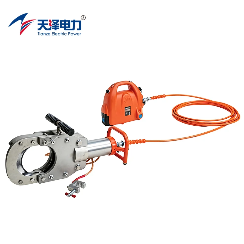 BCP-170R24-KV Remote Controlled Safety Cable Cutter Battery Hydraulic Guillotine Tool Max 170mm Cutting Heavy Duty Utility Tools