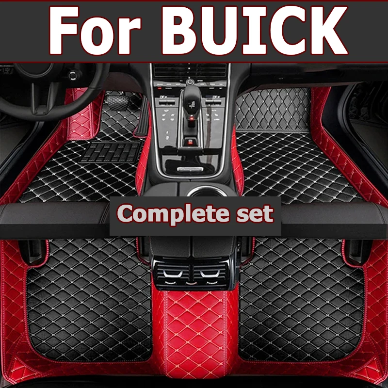 Car Floor Mats For BUICK Lucerne Rendezvous VELITE 5 Royaum Envision Park Avenue Century Cascada Rainier  Car Accessories