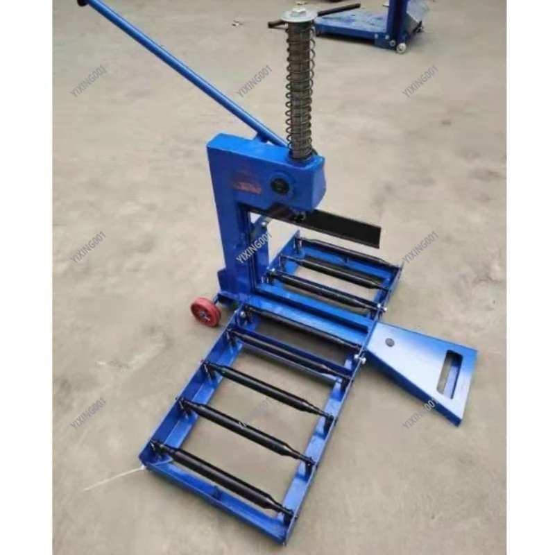 Manual Brick Cutter Machine - Portable Hand Operated Interlocking Concrete Cutting Brick Making Tool