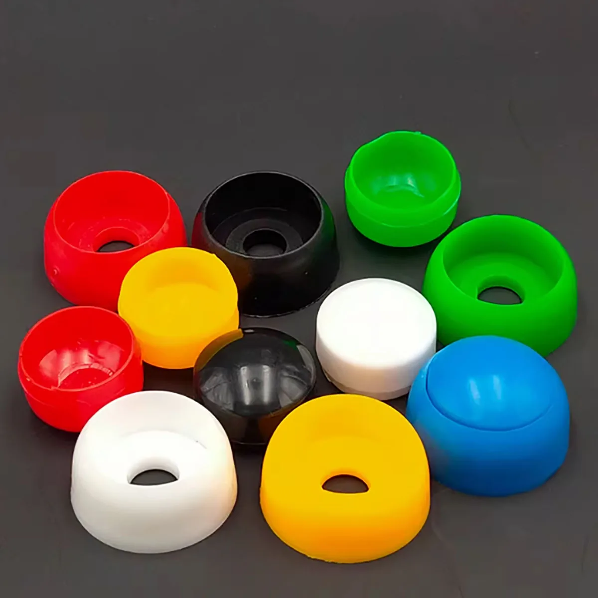 Anti-scratch Plastic Bolt Nut Protective Sleeve, Safety Protection Cap for Children Amusement Park Facilities