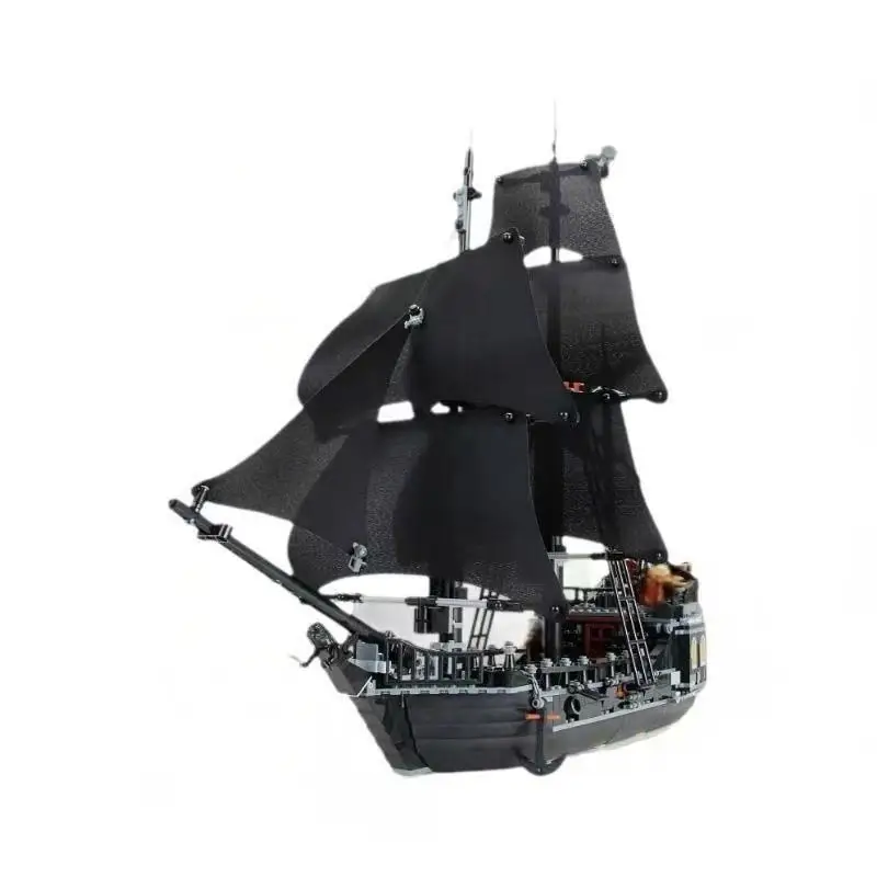 Kit de construction de navires MOC, plus de 800 pièces, modèle de bateau de pirate complexe pour amateurs adultes, projet de bricolage stimulant à partir de 14 ans