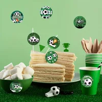 500 Pcs Soccer Stickers 1inch Self-Adhesive Sports Ball Sticker Labels Roll for Sports Party Supplies, Team Gift, Birthday Party 5