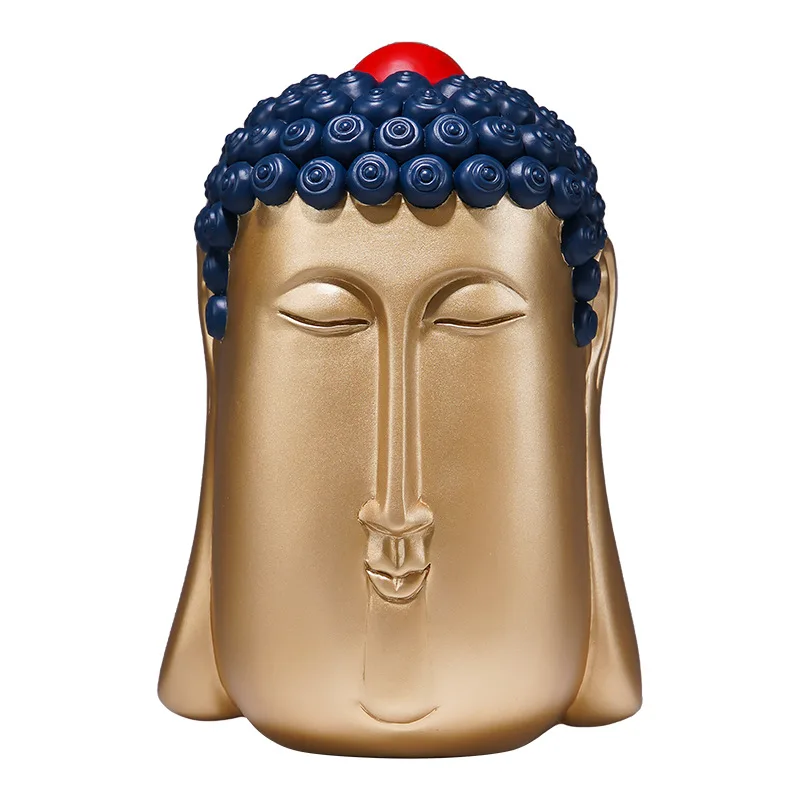 Brass ornaments Home jewelry Buddha head ornaments New Chinese Guochao handicrafts Gift
