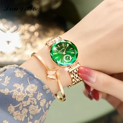 Ocean Star Steel Band Women's Watch Fashion  Crystal Ladies Quartz Relogio Feminino Female Montre Reloj Mujer Zegarek Damski