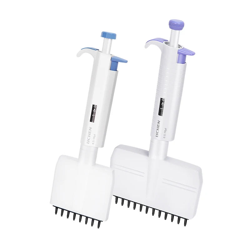 Pipette Laboratory Multi-channel Adjustable Sterilizable Pipette Gun 8 channels 12 channels Large Capacity Sampling Gun