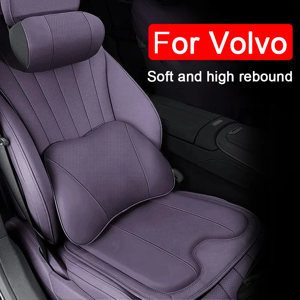 Car Seat Cover Breathable travel Support Neck Pillow Seat Protection Cushion For Volvo XC60 XC90 S90 V90CC S60 V60CC V40 S80