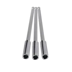 New Extension Connecting Rod Drill Driver Extension Length 150mm Holder Hex Extension Long Screwdriver Silver 150mm