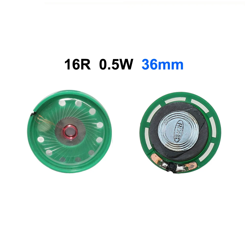 YuXi 2pcs 8/16/32 Ohm 0.25W 0.5W 20mm 21mm 23mm 27mm 29mm 36mm 40mm Diameter External Magnetic Speaker DIY Horn For Children Toy