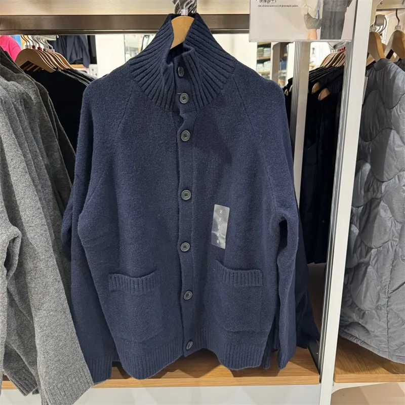 เสื้อคาร์ดิแกนถักแบบเปิด สไตล์ลำลอง อเนกประสงค์ ทรงหลวม สีสันหลากหลาย เสื้อคลุมสำหรับผู้ชายและผู้หญิง แฟชั่น สวมใส่สบาย