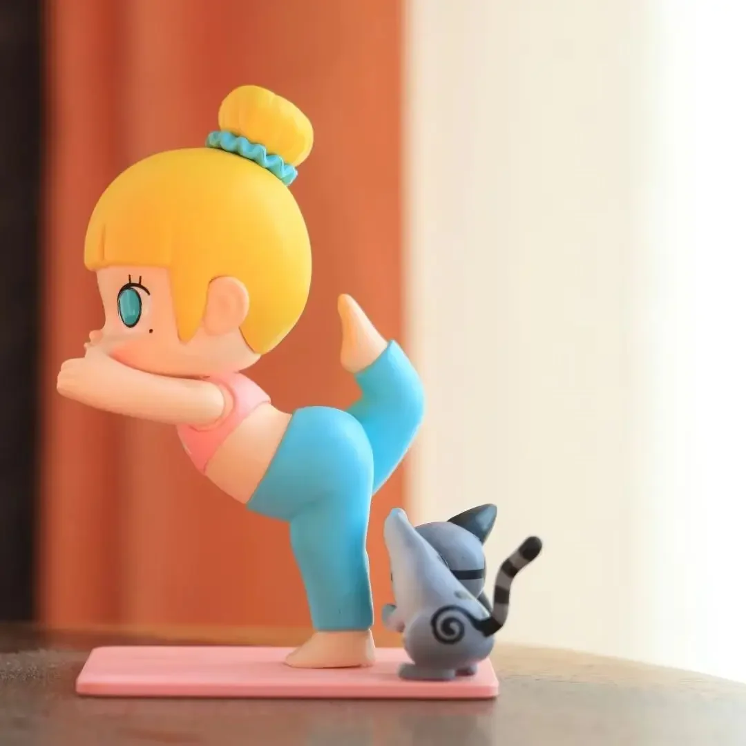 POP MART Molly 'A Boring Day' Kawaii Anime Blind Box Action Figure - Surprise Mystery Collectible Doll for Girls Gift