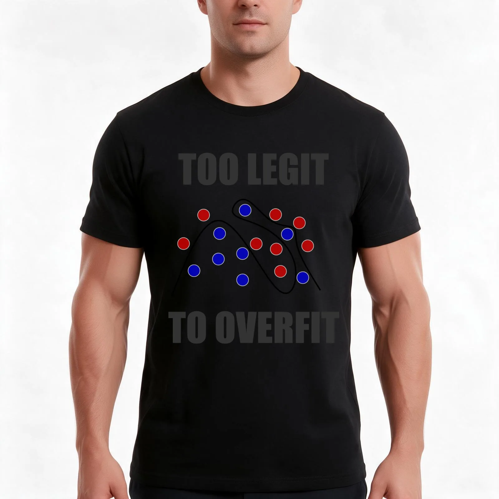 Too Legit to Overfit T-Shirt Summer Casual Cotton Tee Oversized Streetwear Tops Vintage Graphic Print Loose Fit Short Sleeve