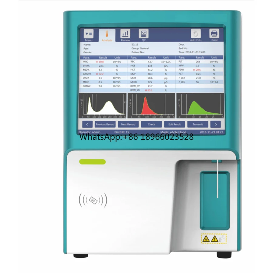 High Quality Veterinary Hematology Analyzer 3-auto Pet Blood Test For Animal