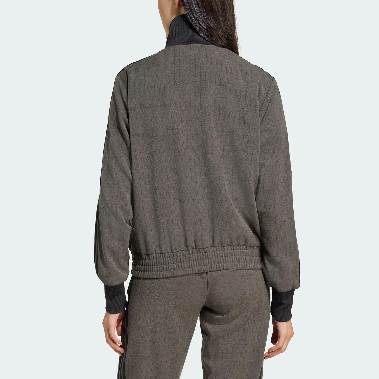 Adidas genuine clover women's flip collar sports durable daily jacket JY3523
