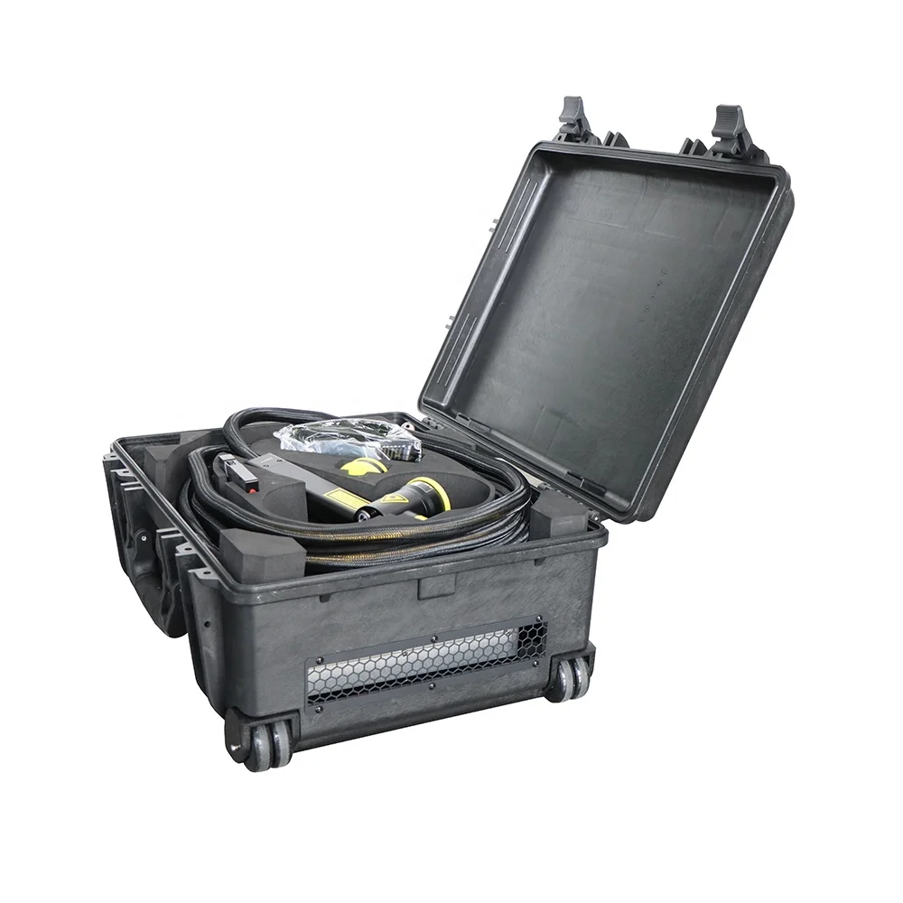 

200W 300W New Pulse Laser Cleaning Machine for Metal Wood Stone Stainless Steel Rust Paint Stain Removal Portable