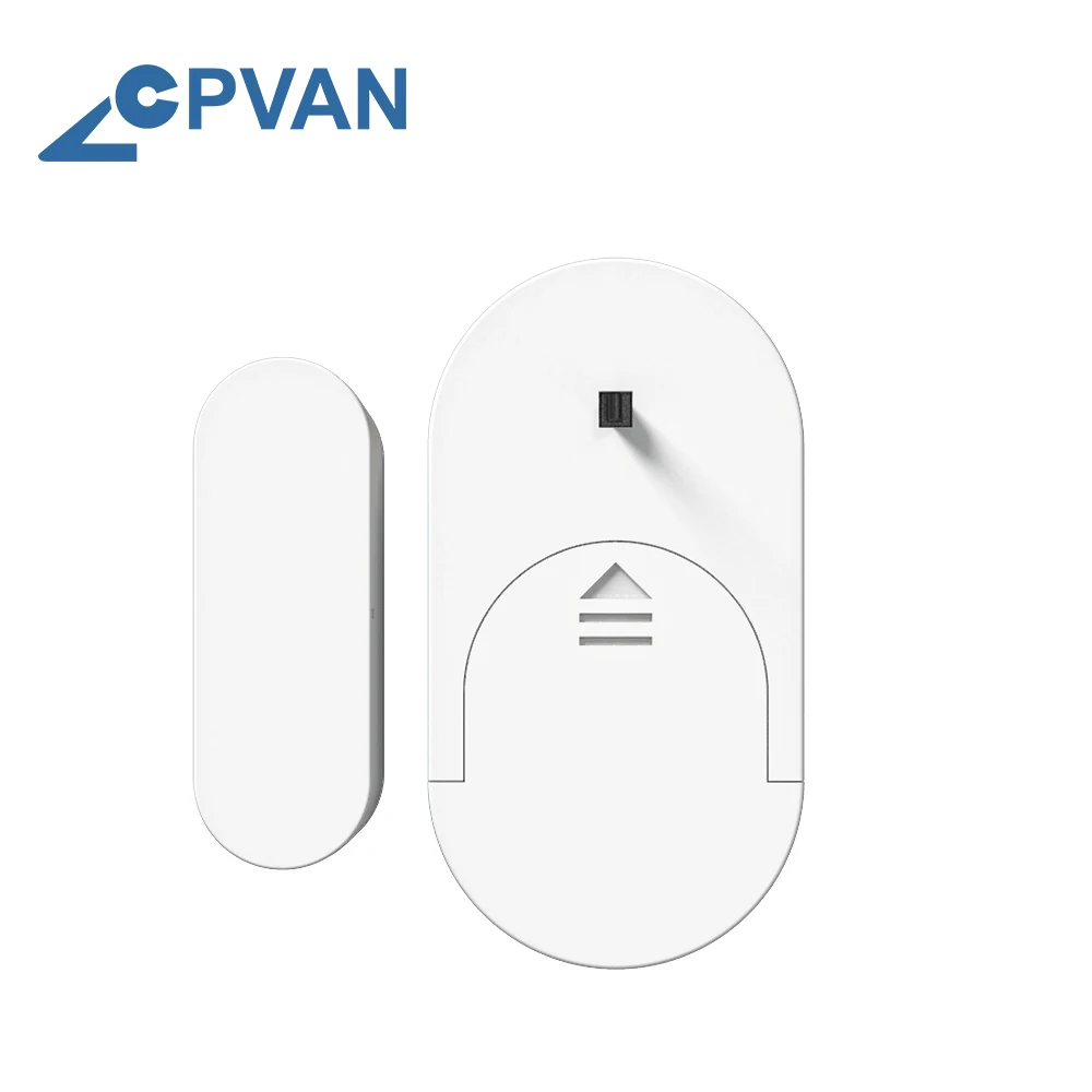 CPVAN Door Sensor Door Open/Closed Detector 433MHz Tamper Alarm Sensor for WiFi GSM 3G 4G Home Security Alarm System