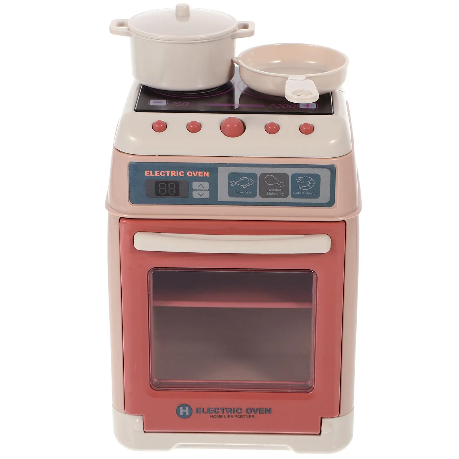 forno-eletrico-mini-seguro-para-criancas-design-realista-tamanho-compacto-desenvolve-a-relacao-pais-e-filhos-brinquedo-eletrodomestico-mini-forno