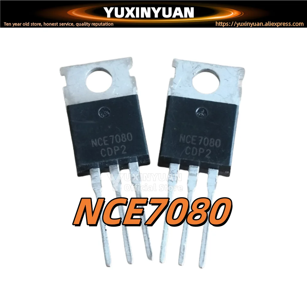 10/PCS NCE60P25 NCE60P50 NCE6890 NCE6990 NCE7080 NCE7190 NCE7580 NCE8580 TO-220 In Stock