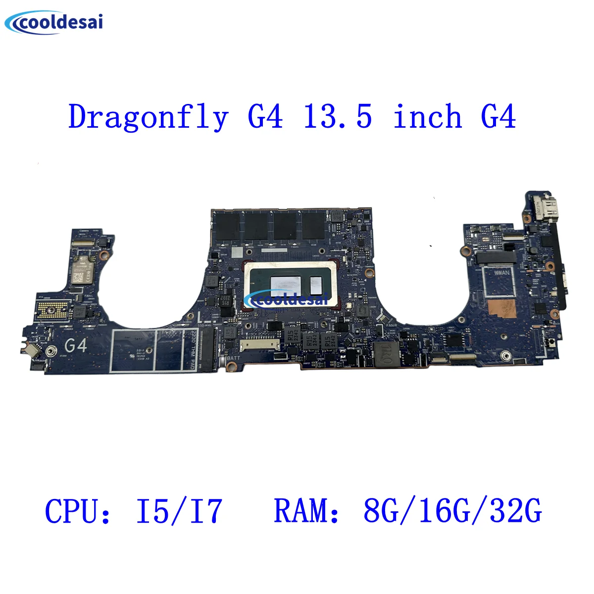

6050A3458901 For HP Dragonfly G4 13.5 inch G4 865 G10 Laptop Motherboard i5/I7CPU 8G/16G/32GRAM N46507-601 N46513-601 N46510-601