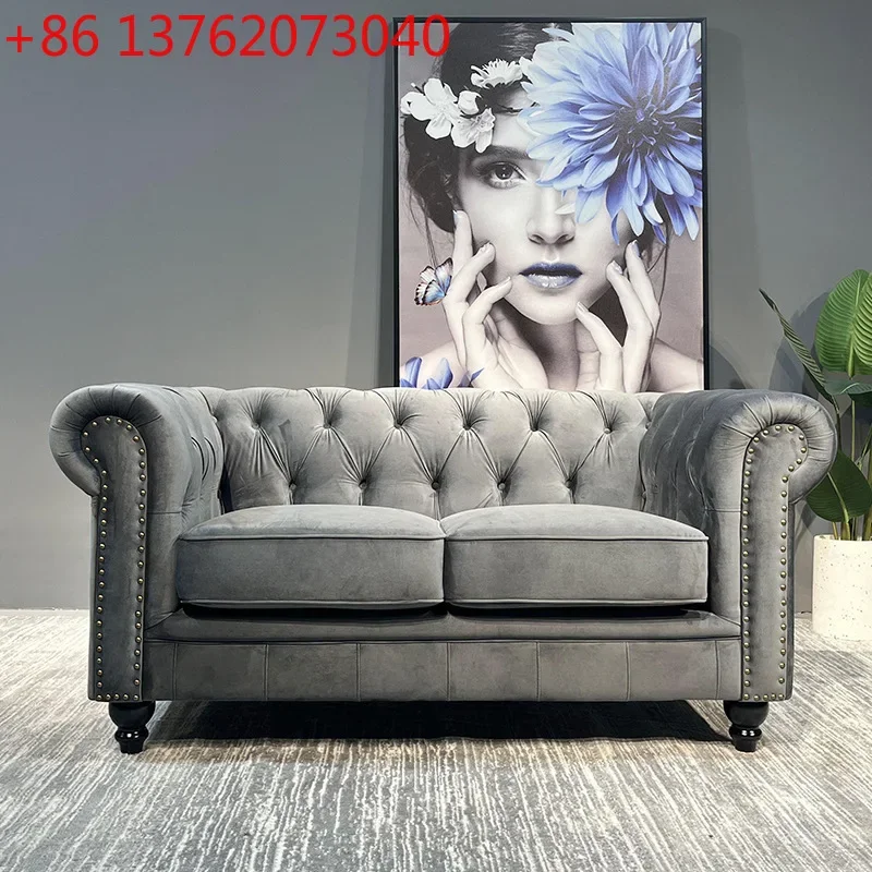 

Скандинавский светлый роскошный фланелевый диван в минималистичном стиле для гостиной и спальни, современный, простой, в стиле интернет-селебрити.