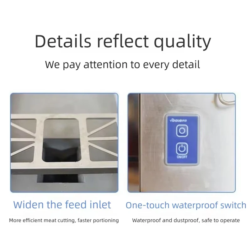 

Электрическая мясорезка с регулировкой толщины 1-15 мм, для нарезки хлеба, ветчины, продуктов, 200 Вт, новая, для картофеля, говядины, баранины, рулетов