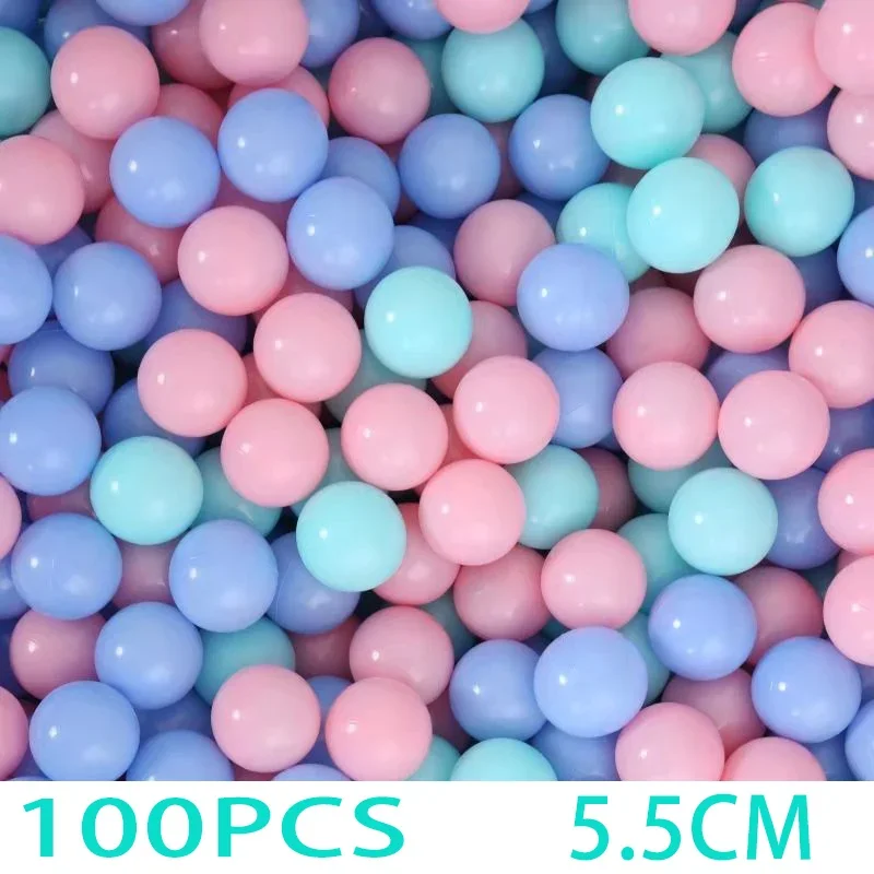 Milieuvriendelijke Kleurrijke Bal Zacht Plastic Zwembadbal Grappige Baby Kind Zwemkuil Speelgoed Dikker Ballen Spelen Huis Buitenshuis Tenten Kinderen Speelgoed