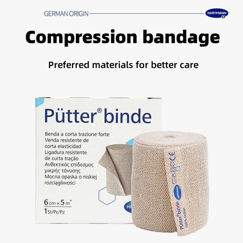 Putterbinde Elastic Medical Compression Bandage Pressurized Breathable Sports Bandage First Aid Bandages Measure Health Care