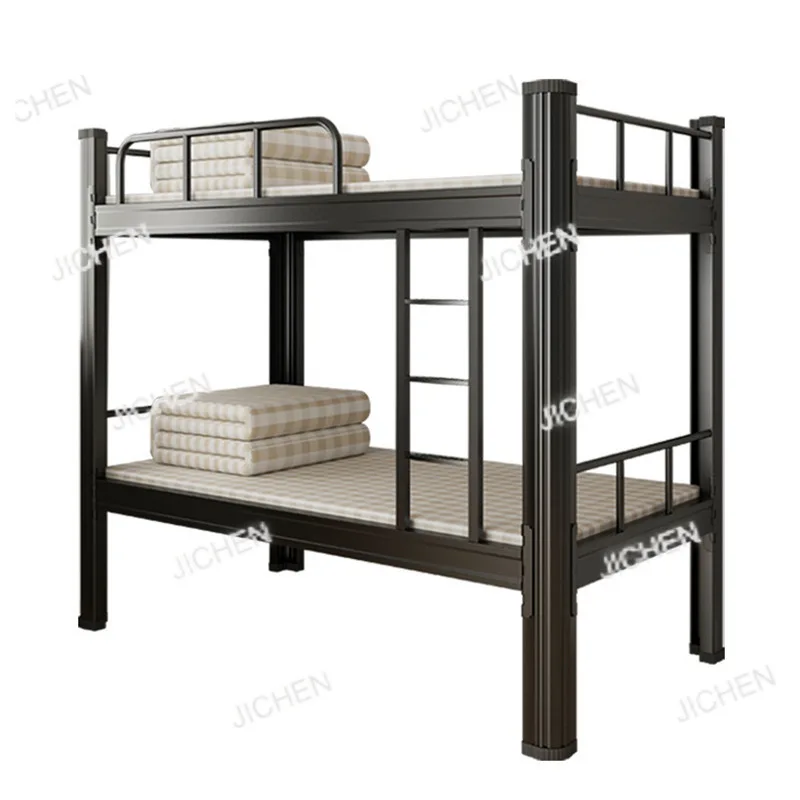 

JC Верхние и нижние двухъярусные кровати для студенческого общежития Двухъярусные кровати для персонала Высокие и низкие кровати Двуспальные кровати для квартиры