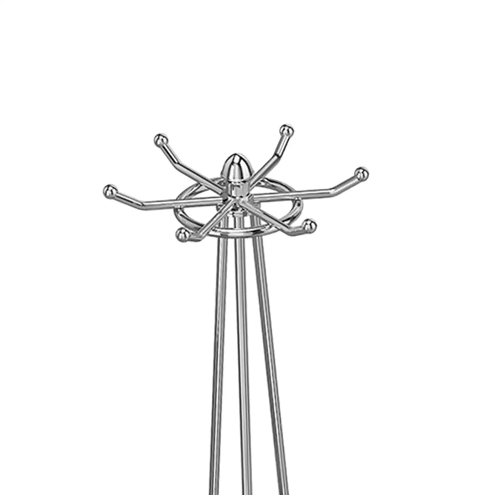Rotating Utensil Rack Spatulas Spoon Soup Ladle Holder 6 Rotating Hooks Tool Cooking Utensils Holder Hanging Organizer Skimmer