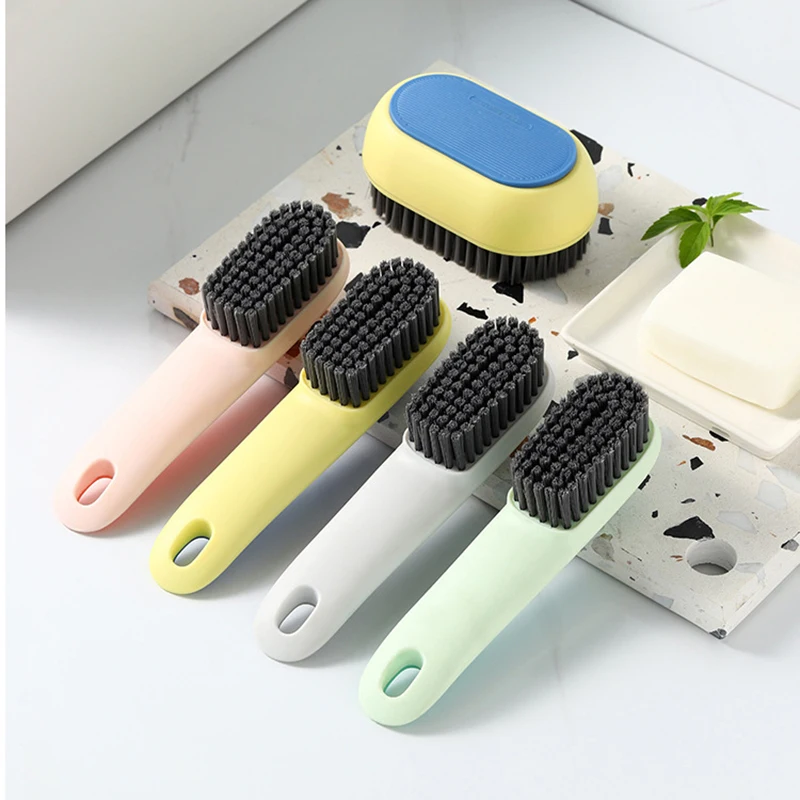 Professional Shoe Cleaning Brush Long-handled Shoe Brush Clothes Cleaning Brush for Home White Shoes Sneakers Boot Cleaner