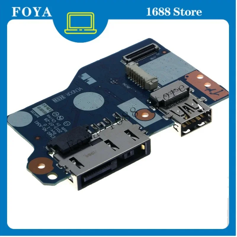 WYORESY для Lenovo ThinkPad E560 E565 00UP284 NS-A561 разъем постоянного тока для ноутбука USB-плата для зарядки