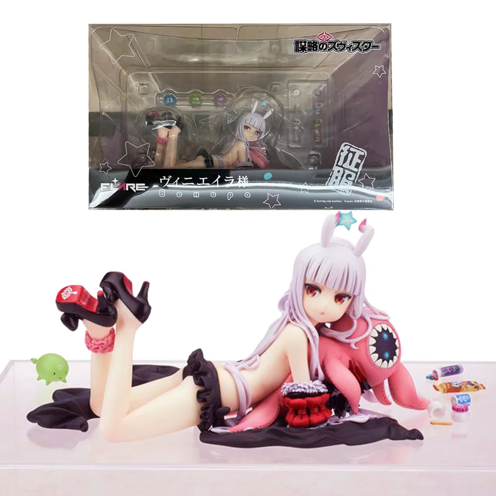 

20CM Anime Sekai Seifuku Bouryaku no Zvezda Figure Garakuuchika Venera sama 1/7 prone animation model toy gift Aciton Figure