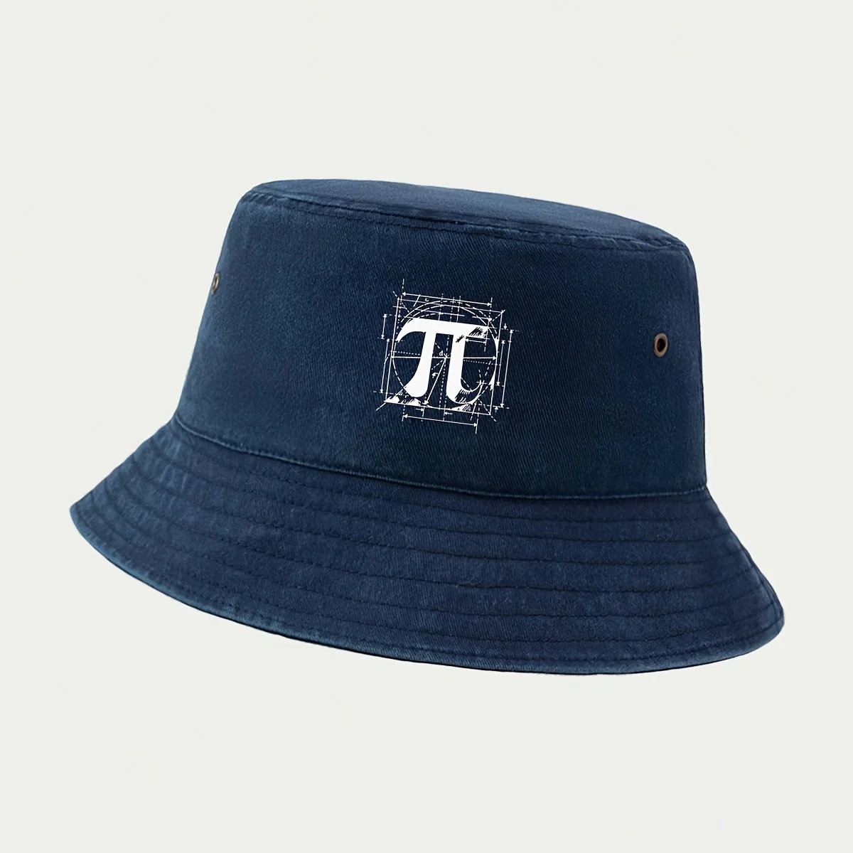 High Quality Math Pi Engineering Line Drawing Pattern Fisherman Hat Fishing Lure Regular Fishing Hat Foldable Storage Easy to Ca