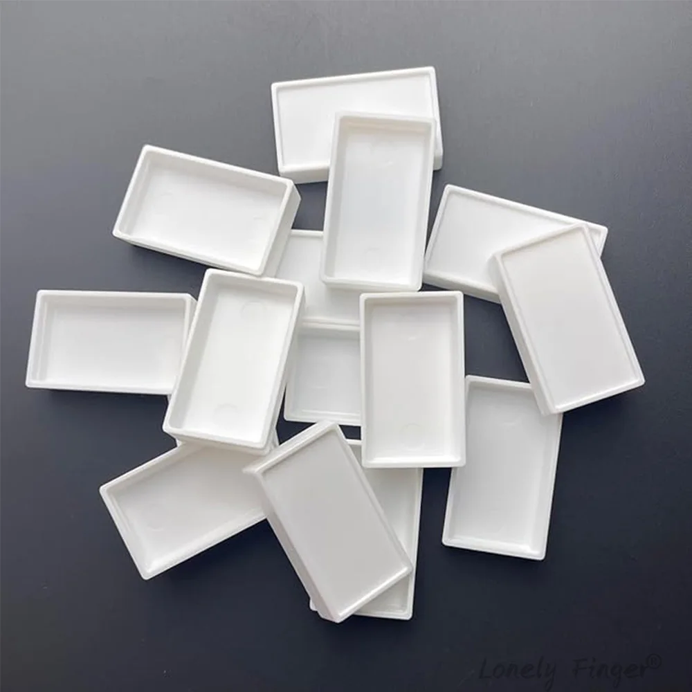 10 stks 7.2 ML Lege Aquarel Pannen voor Kuretake Aquarel Verf Vullingen, gigantische Verf Pannen voor Aquarel Gouache Paletten