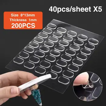 両面粘着アクリルグルーパッド,透明なトレースレスドットテープ,スクラップブック用ステッカー,オーナメント,クラフト固定パッチ