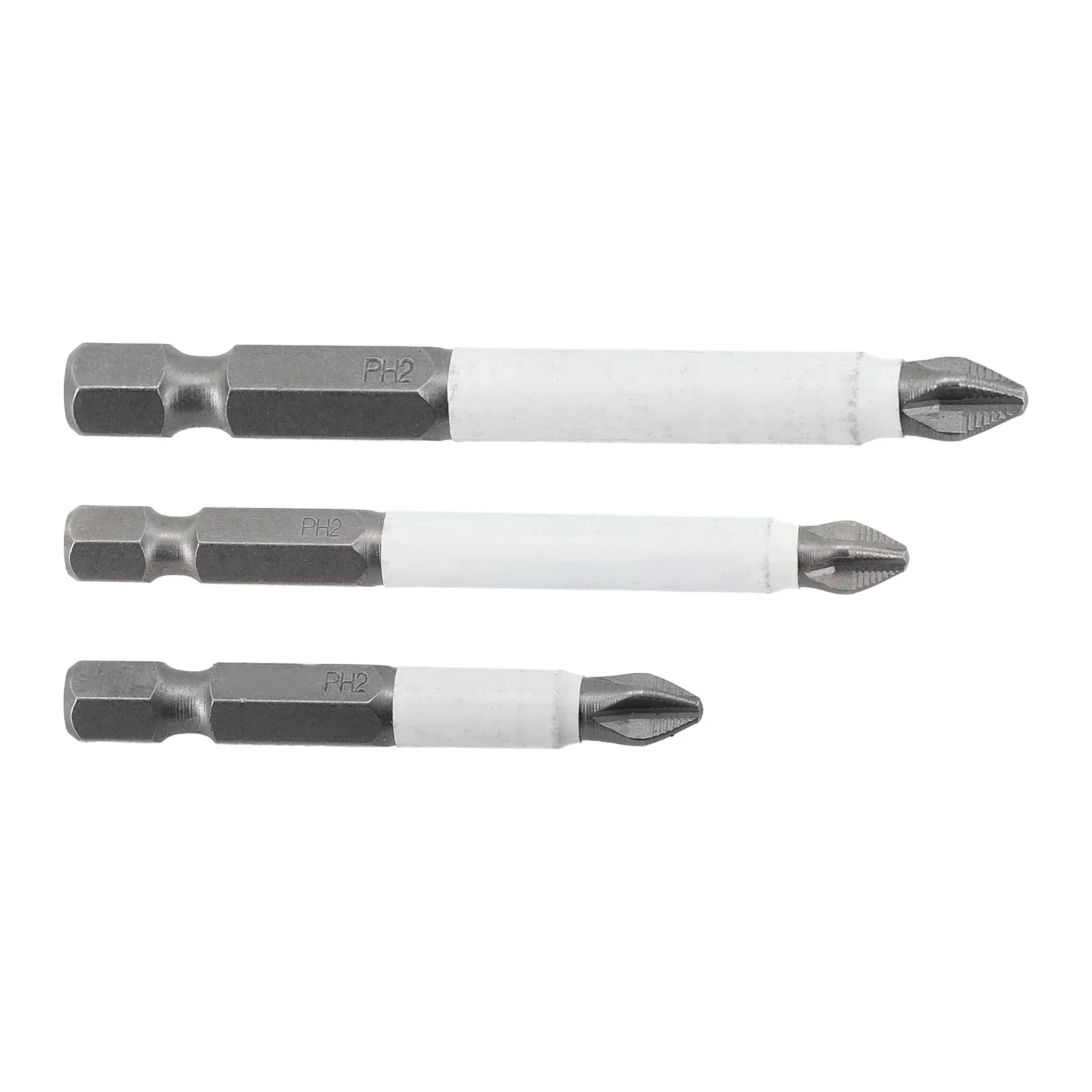Compact Design Non Slip Screwdriver Bits Magnetic PH2 Cross Screwdriver High Wear Resistance Long lasting Performance