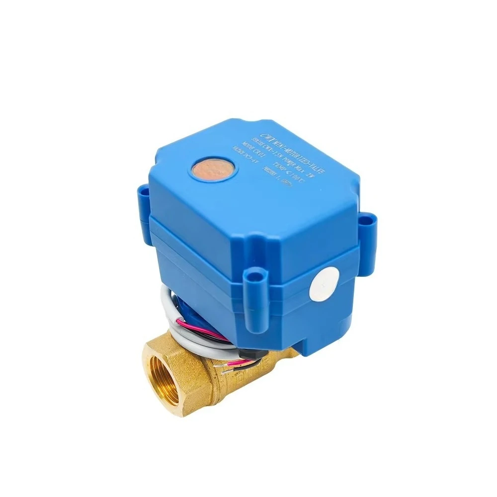 

Automatic Valve 1/4" 1" 1/2" 3/4" Two-way Brass Motorized Ball Valve Suitable for Water Analysis air Conditioning System