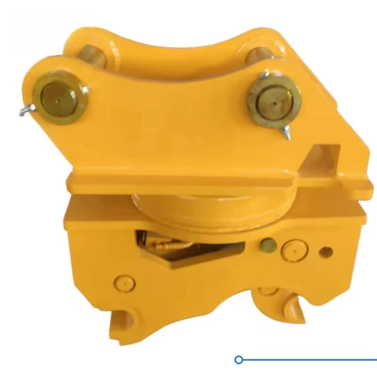 土木工事や基礎工事における迅速なアタッチメント交換のための掘削機クイックカプラー