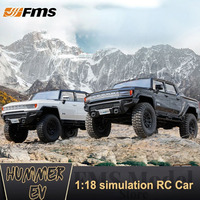 2024 Fms New Fcx18 Hummer EV RC Car Simulation Climbing Model 4wd Off-Road Vehicle PICKUP TRUCK 2 SPEED TRANSMISSION Toys2024