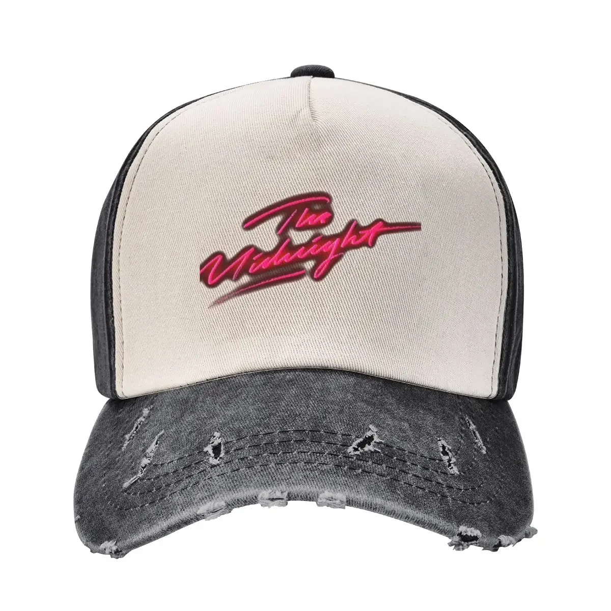 

The Midnight Neon Pink Logo Baseball Cap Christmas Hat Unique hats funny hat Streetwear Mens Women's