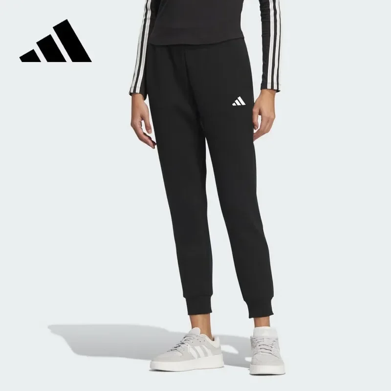 Adidas Quick Dry Woven Elastic High Waist Flared Leg Snap Pockets Hiking TrousersJL6280
