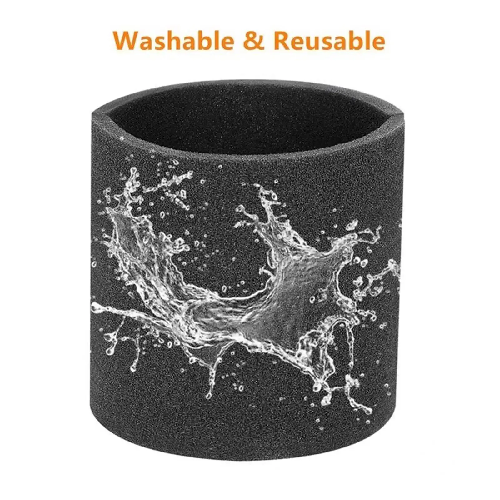 Reusable Foam Replacement Filter Cleaner for Vacuum Cleaner Accessories